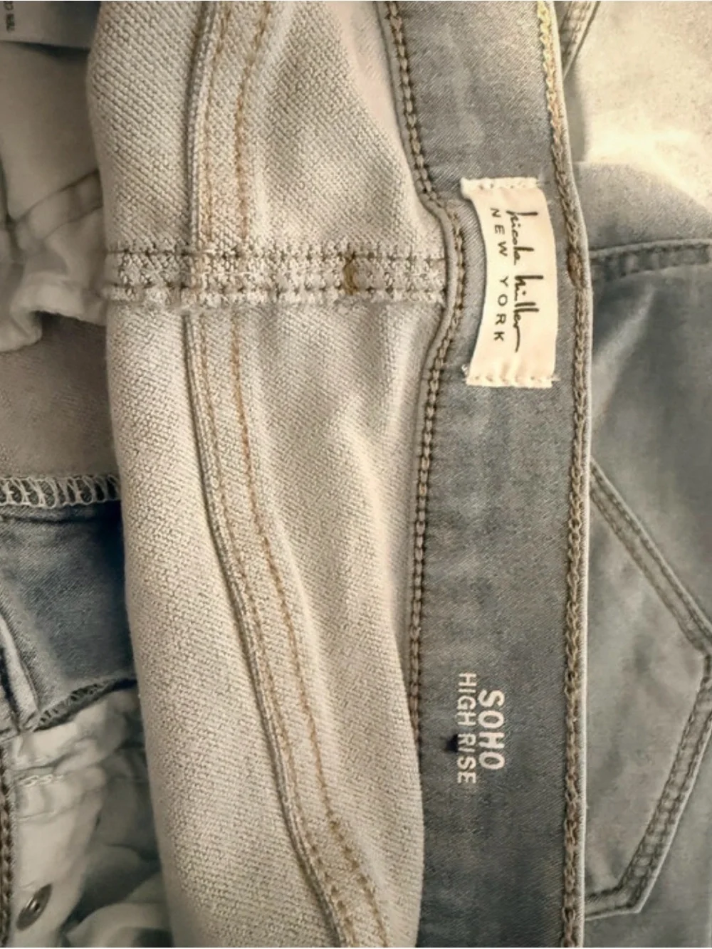 Nicole Miller New York SOHO High-Rise Denim Bermuda Shorts Size 8 – TWO PAIRS